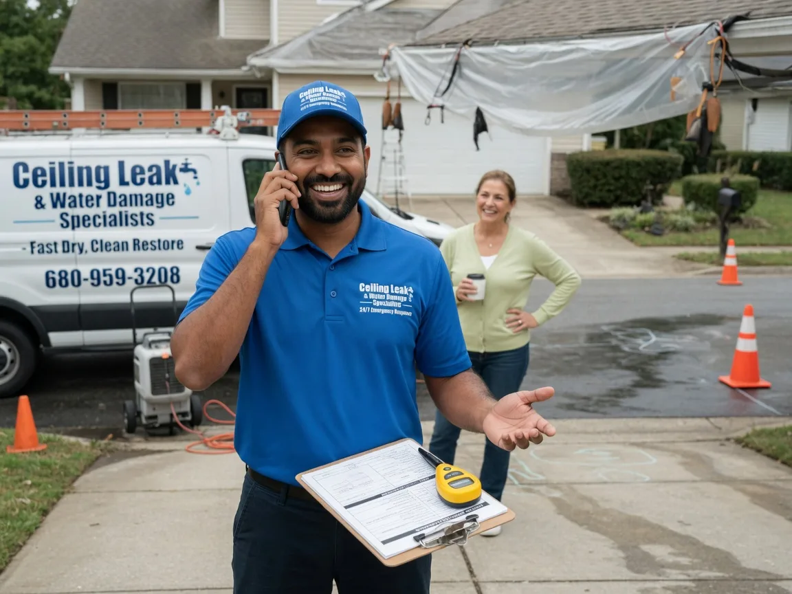 Ceiling Leak Cleanup Denver, PA FAQs